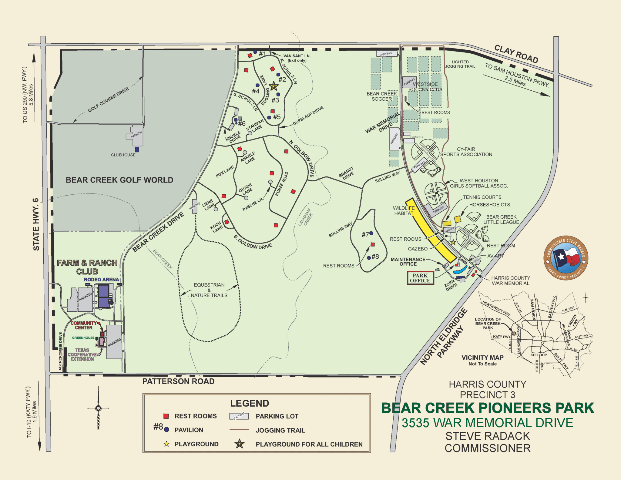 Bear Creek Map